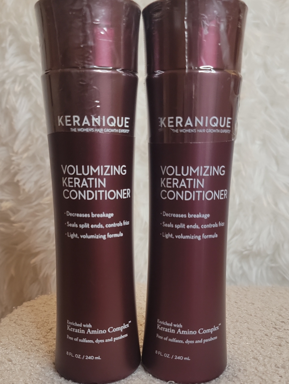 ✨️Keranique✨️Volumizing Keratin Conditioner - Set of (2) 8oz. Never Used